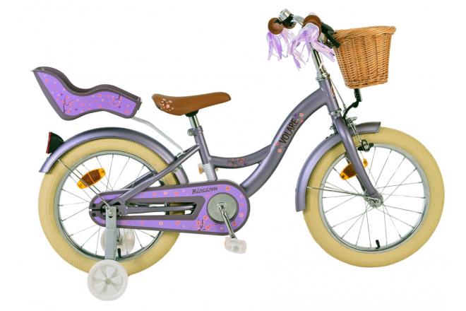 Volare Blossom Children's bike - Girls - 16 inch - Purple