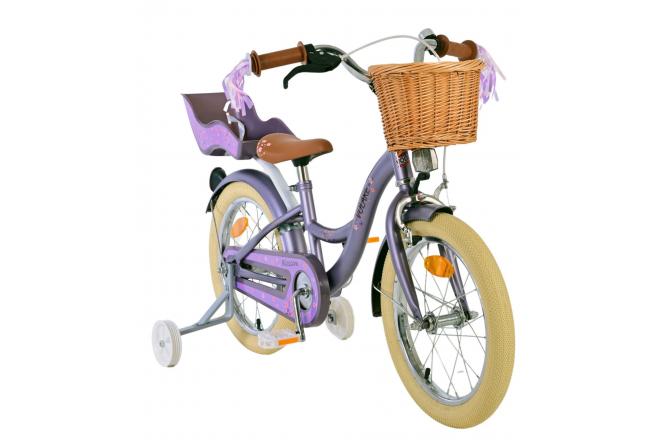 Volare Blossom Children's bike - Girls - 16 inch - Purple