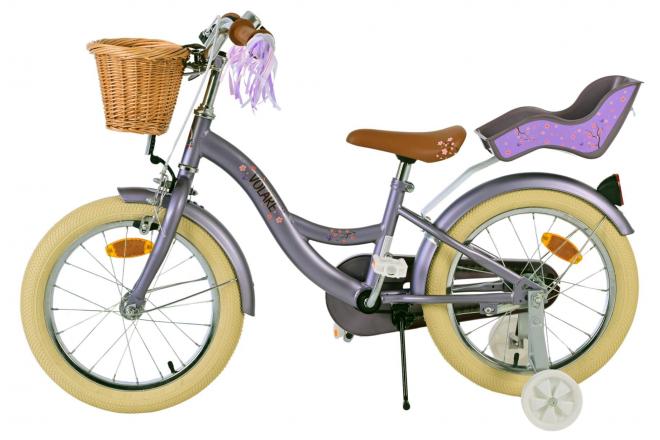 Volare Blossom Children's bike - Girls - 16 inch - Purple