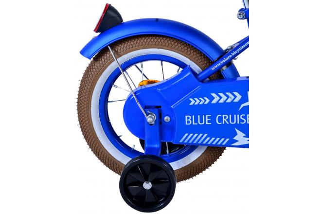 Volare Blue Cruiser Kinderfiets - Jongens - 12 inch - Blauw - 95% afgemonteerd