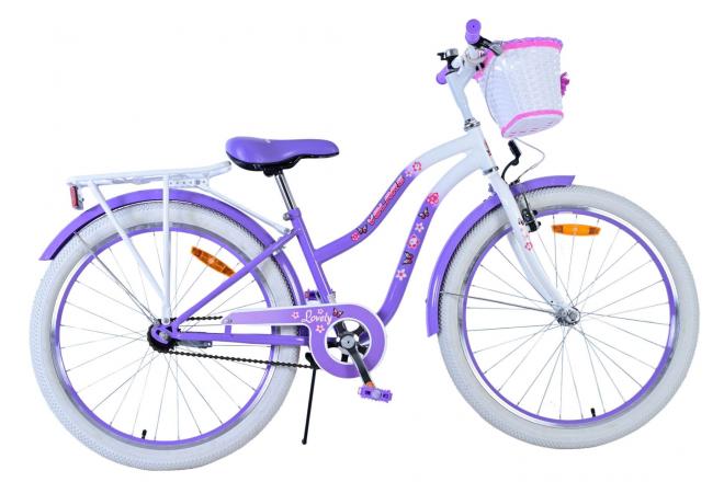 Volare Lovely children's bike - Girls - 24 inch - Purple