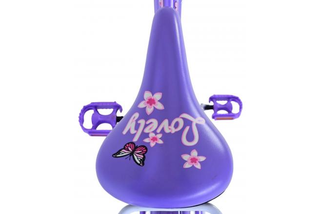 Volare Lovely children's bike - Girls - 24 inch - Purple