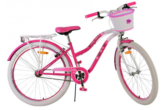 Volare Lovely Children's bike - Girls - 26 inch - Pink - Two hand brakes