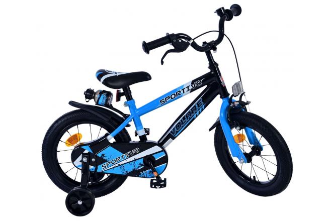 Volare Sportivo Kids bike - Boys - 14 inch - Blue Black