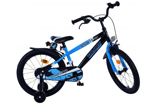 Volare Sportivo Kids bike - Boys - 18 inch - Blue Black