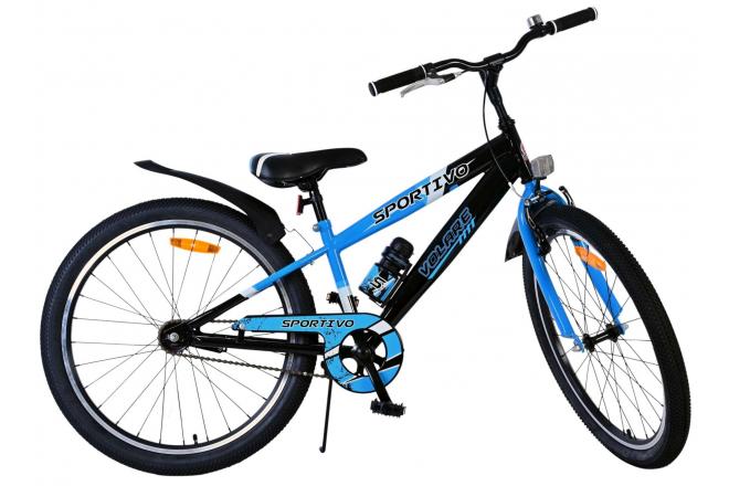 Volare Sportivo Kids bike - Boys - 24 inch - Black Blue