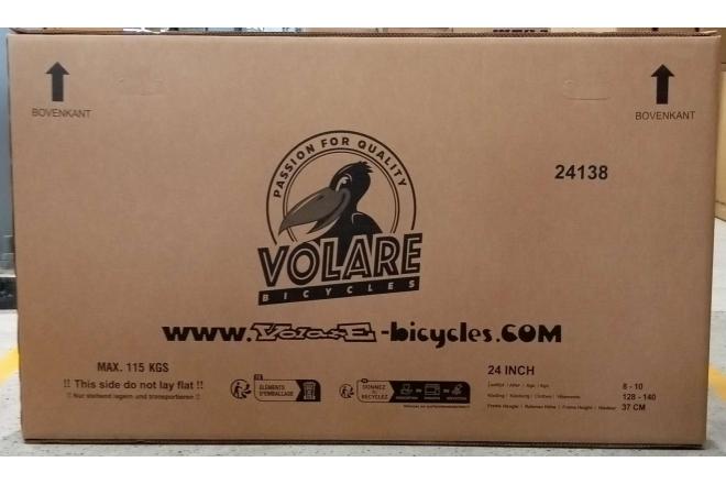 Volare Excellent Children's bike - Girls - 24 inch - Black - 3 Gears