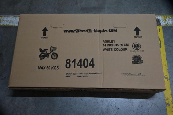 Volare Ashley Children's Bicycle - Girls - 14 inch - White - 95% assembled