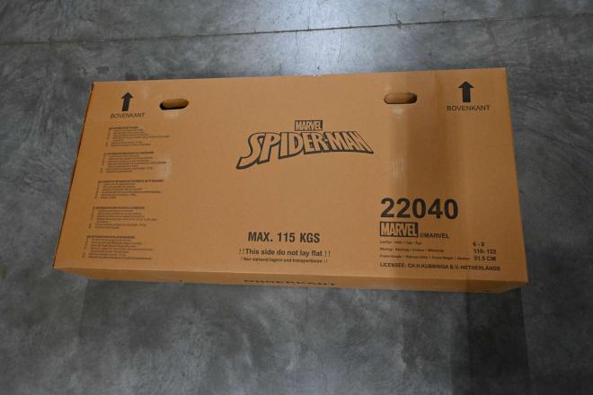 Spider-Man - Children's bicycle - Boys - 20 inch - Matt Black