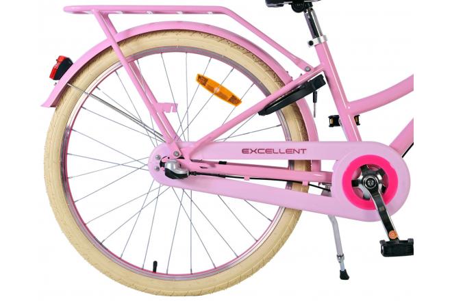 Volare Excellent Kinderfiets - Meisjes - 24 inch - Roze - 3 Versnellingen