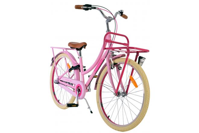 Volare Excellent Kinderfiets - Meisjes - 24 inch - Roze - 3 Versnellingen